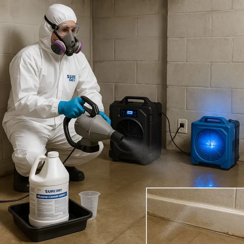 Sanitization and Odor Removal process in Sacaton, AZ